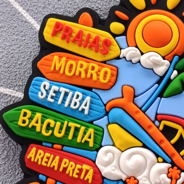 ímã de Guarapari ES – Ímã de Geladeira Emborrachado - Imagem 5