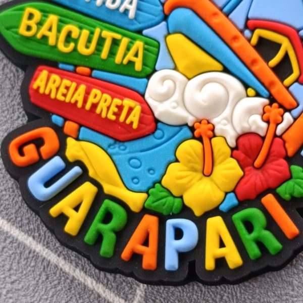 ímã de Guarapari ES – Ímã de Geladeira Emborrachado - Imagem 2