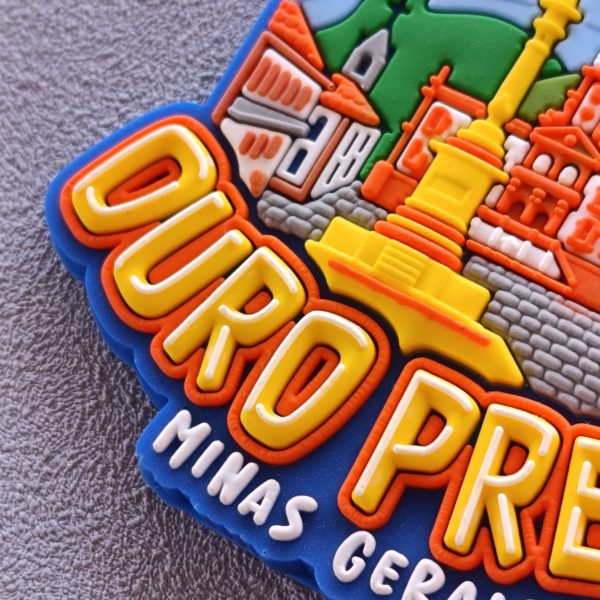Ímã de Ouro Preto – Ímã de Geladeira Emborrachado - Imagem 2