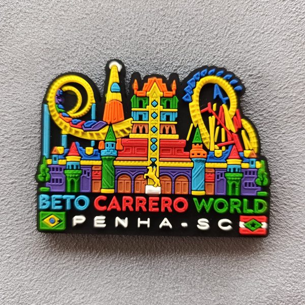 Ímã Beto Carrero Castelo – Ímã de Geladeira Emborrachado