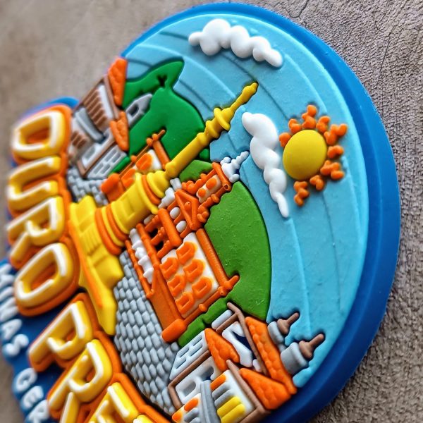 Ímã de Ouro Preto – Ímã de Geladeira Emborrachado - Imagem 5