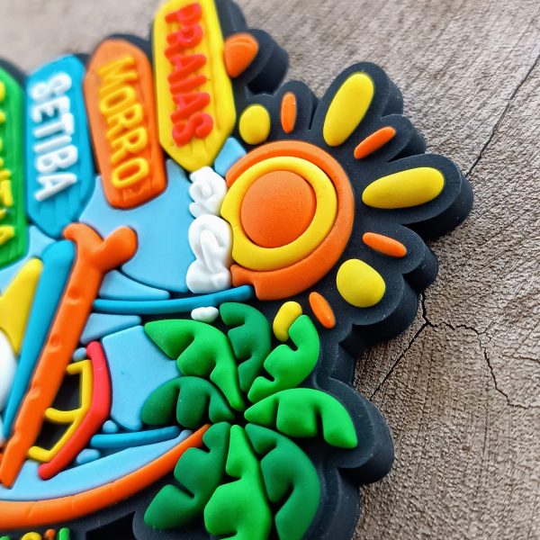 ímã de Guarapari ES – Ímã de Geladeira Emborrachado - Imagem 5