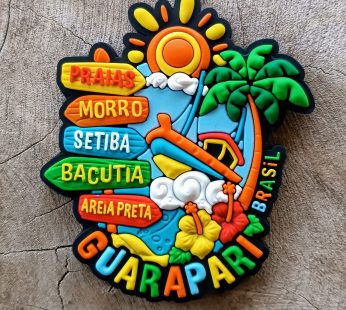 ímã de Guarapari ES – Ímã de Geladeira Emborrachado