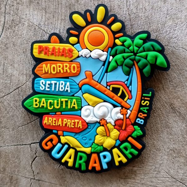 ímã de Guarapari ES – Ímã de Geladeira Emborrachado