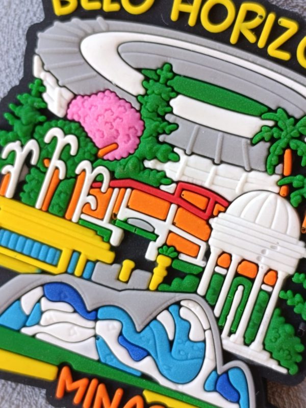 Ímã de Belo Horizonte – Ímã de Geladeira Emborrachado - Imagem 8