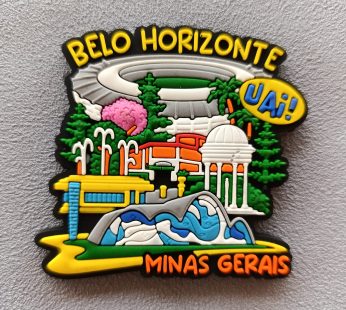 Ímã de Belo Horizonte – Ímã de Geladeira Emborrachado