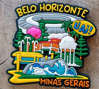 Ímã de Belo Horizonte – Ímã de Geladeira Emborrachado