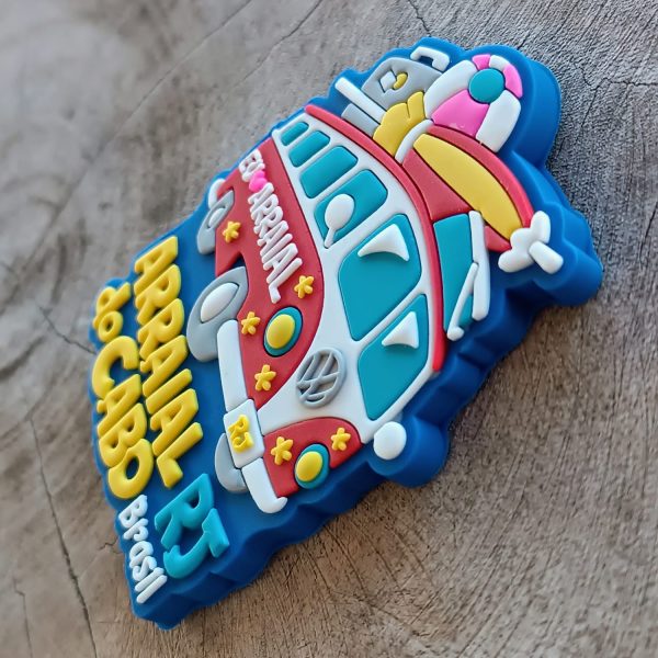 Ímã Arraial Do Cabo RJ Kombi – Ímã de Geladeira - Imagem 2