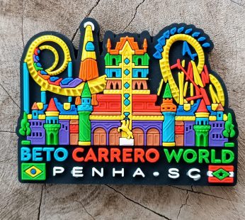 Ímã Beto Carrero Castelo – Ímã de Geladeira Emborrachado
