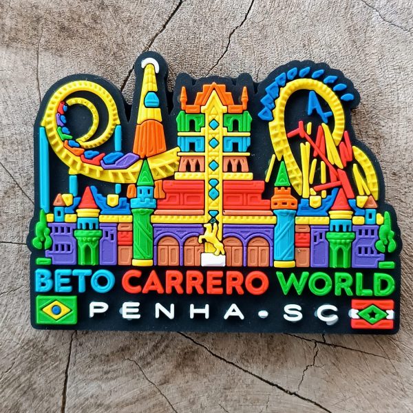 Ímã Beto Carrero Castelo – Ímã de Geladeira Emborrachado