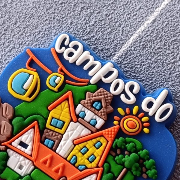Imã de Campos do Jordão - SP - Ímã de Geladeira Emborrachado - Imagem 9