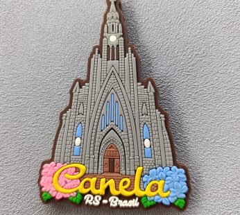 Ímã Canela RS Igreja Nossa Senhora de Lourdes – Ímã de Geladeira