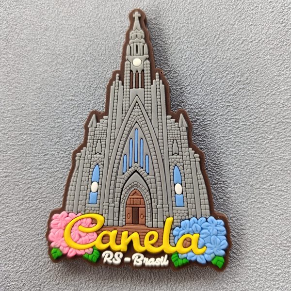 Ímã Canela RS Igreja Nossa Senhora de Lourdes – Ímã de Geladeira