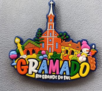 Ímã de Gramado – Ímã de geladeira Emborrachado