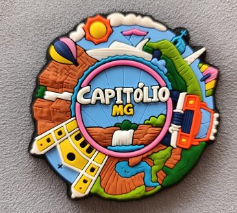 Ímã Capitólio MG 360º – Ímã de Geladeira