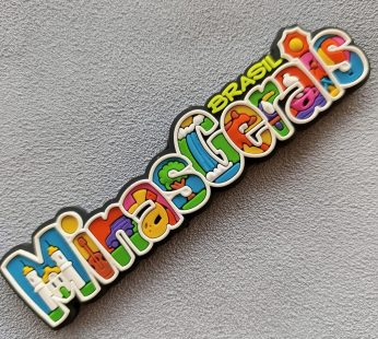 Ímã Minas Gerais MG Letreiro – Ímã de Geladeira