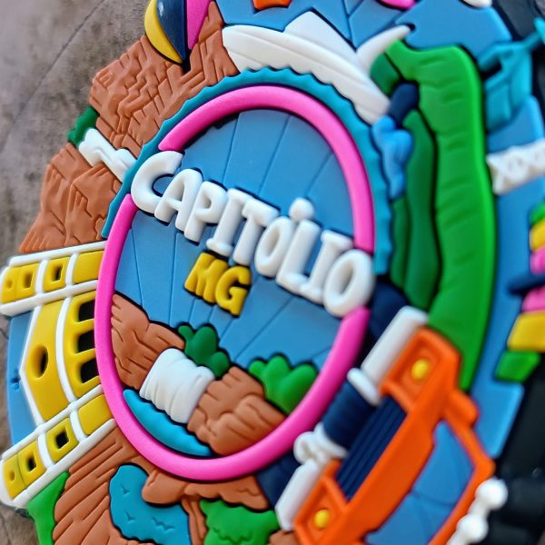 Ímã Capitólio MG 360º – Ímã de Geladeira - Imagem 4