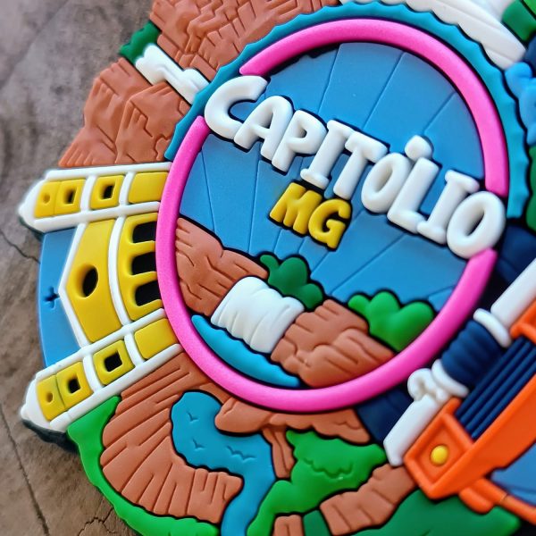 Ímã Capitólio MG 360º – Ímã de Geladeira - Imagem 3