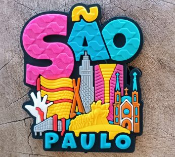 Ímã São Paulo – Ímã de Geladeira Emborrachado