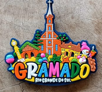 Ímã de Gramado – Ímã de geladeira Emborrachado