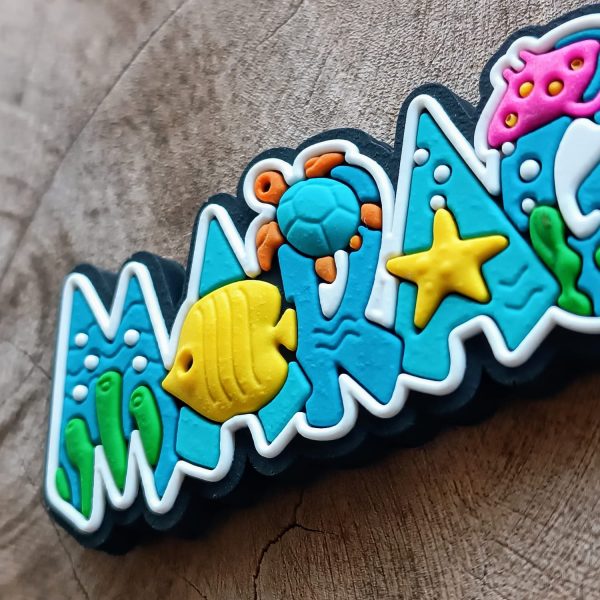 Ímã Maragogi AL Letreiro Fundo Do Mar – Ímã de Geladeira - Imagem 3