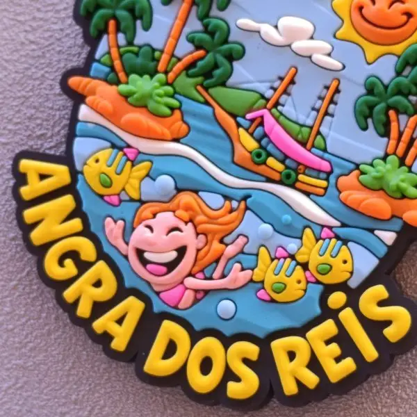 Ímã Angra dos Reis Emborrachado – Ímã de Geladeira - Imagem 3