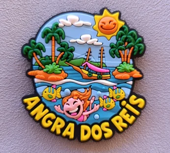 Ímã Angra dos Reis Emborrachado – Ímã de Geladeira