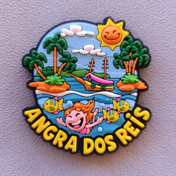 Ímã Angra dos Reis Emborrachado – Ímã de Geladeira