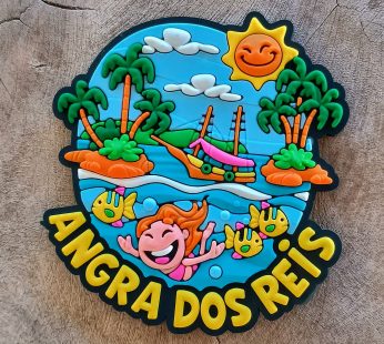 Ímã Angra dos Reis Emborrachado – Ímã de Geladeira