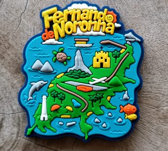 Ímã Fernando de Noronha – Emborrachado – Ímã de Geladeira