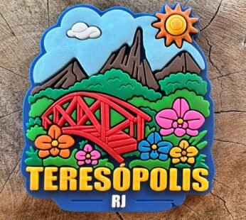 Ímã de Geladeira EXCLUSIVO de TERESÓPOLIS, RJ – Colecionável PREMIUM