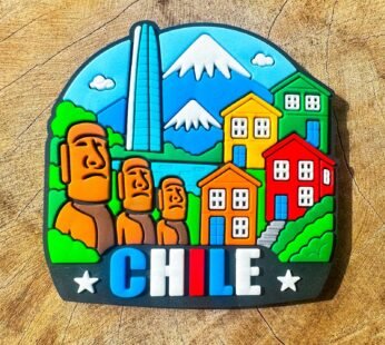Ímã de Geladeira EXCLUSIVO de CHILE – Colecionável PREMIUM