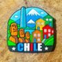 Ímã de Geladeira EXCLUSIVO de CHILE – Colecionável PREMIUM
