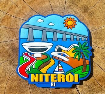 Ímã de Geladeira EXCLUSIVO de NITERÓI, RJ – Colecionável PREMIUM