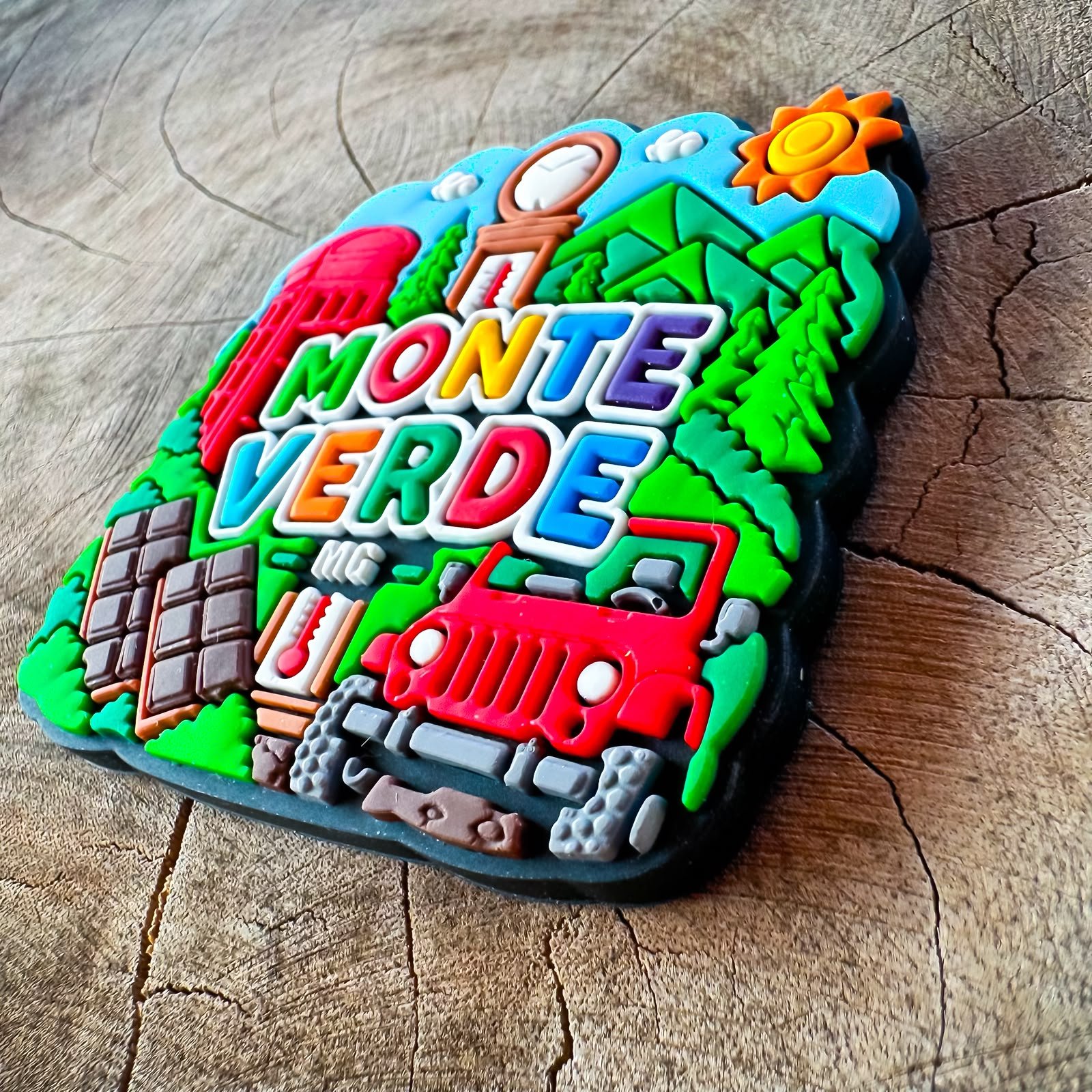 Ímã EXCLUSIVO de MONTE VERDE - MG – Ímã de Geladeira emborrachado - Imagem 6