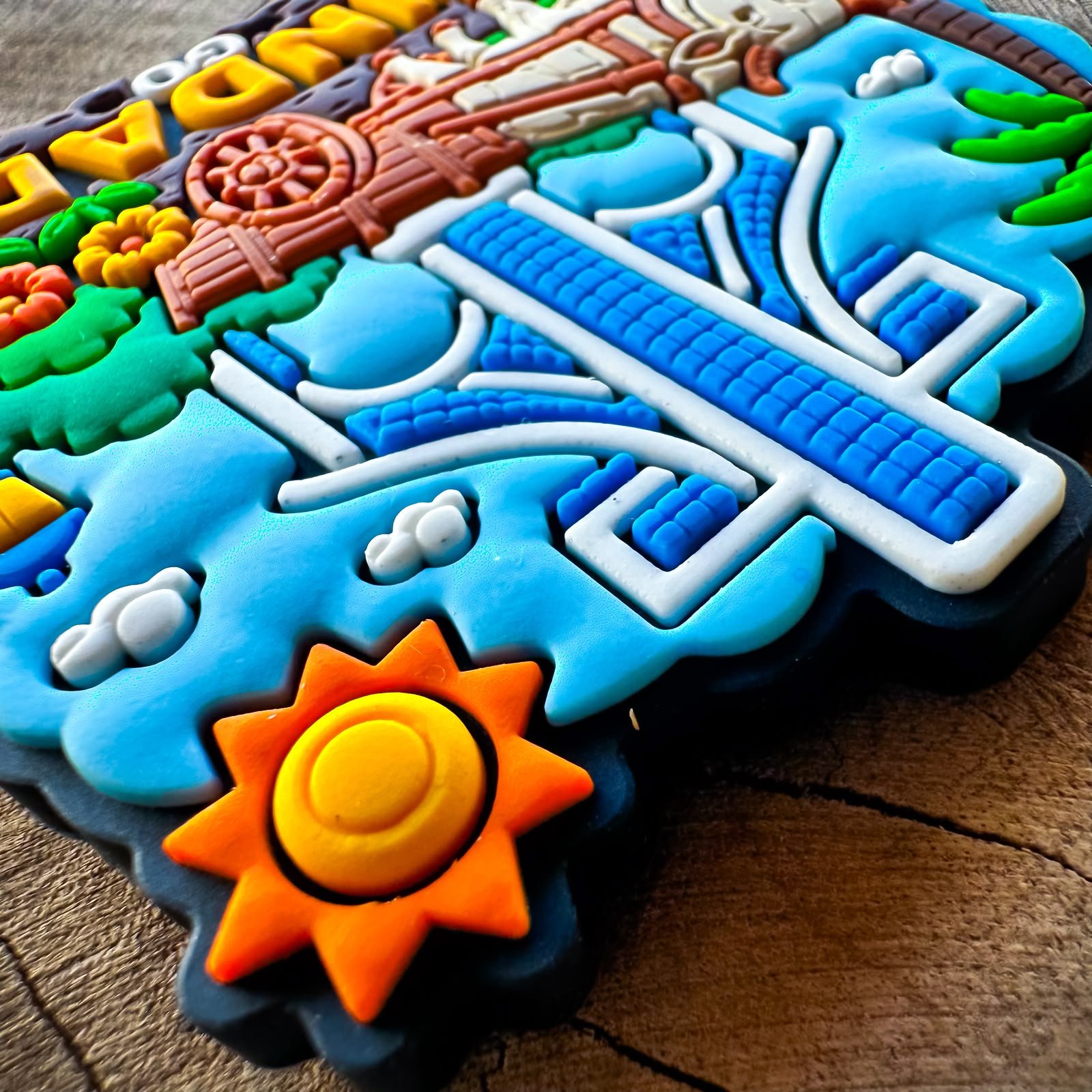 Ímã EXCLUSIVO de TRINDADE - GO – Ímã de Geladeira emborrachado - Imagem 4