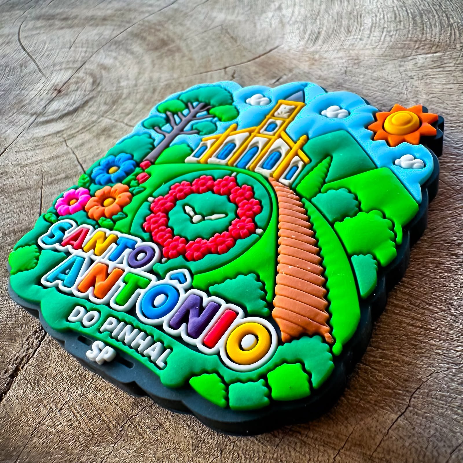 Ímã EXCLUSIVO de SANTO ANTÔNIO DO PINHAL - SP – Ímã de Geladeira emborrachado - Imagem 7